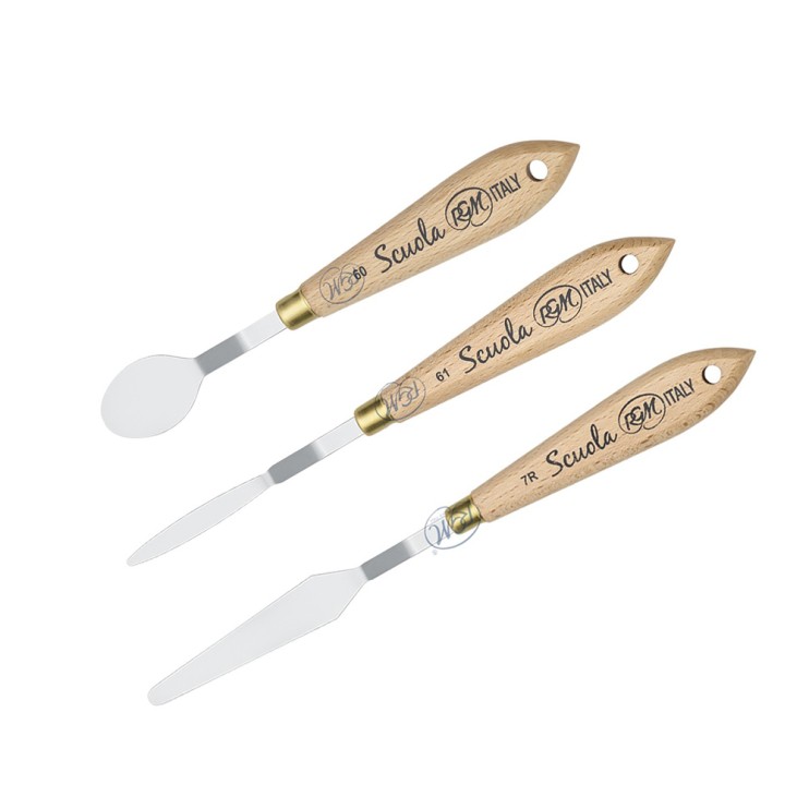 Набор мастихинов RGM "School Line Classic" 3 штуки (№60,61,7R)