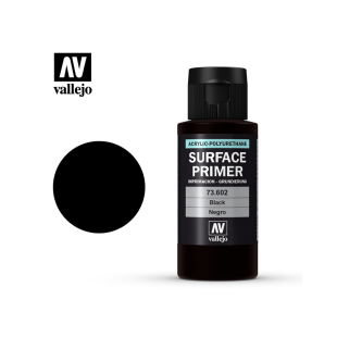 Акрилово-полиуретановый грунт Vallejo "Surface primer" Черный, 60мл. 