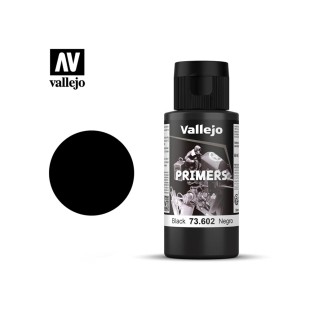 Акрилово-полиуретановый грунт Vallejo "Primers" 73.602 Black, 60 мл
