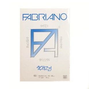 Альбом для графики Fabriano "Schizzi" 42х59,4см, 60л, 90гр/м²