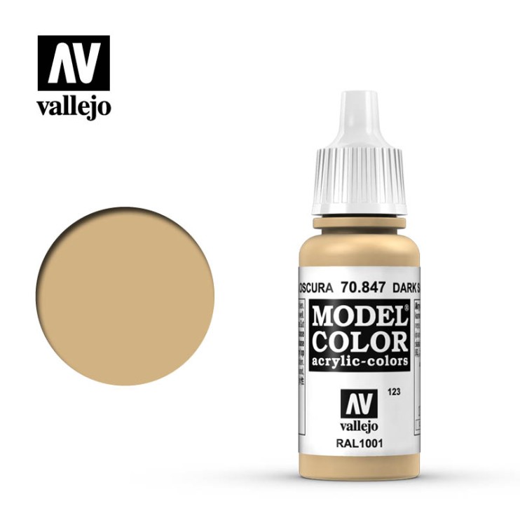 Краска для моделизма Vallejo "Model Color" 70.847 Tan Yellow