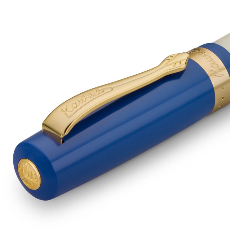 Ручка шариковая KAWECO "Student 50's Rock" (1,0мм), Blue/White + набор стержней (10002004)