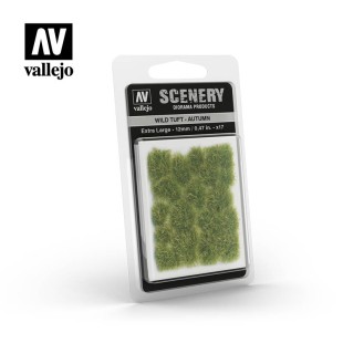Имитация сухой травы Vallejo "Scenery" Wild Tuft (Autumn), 12 мм