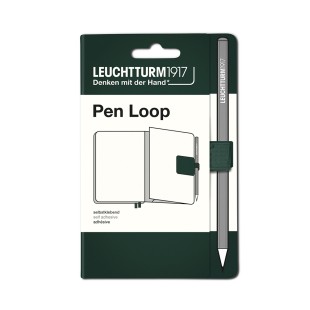 Петля самоклеящаяся "Pen Loop" для ручек на блокноты Leuchtturm1917, Зеленый лес