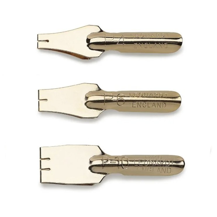 Набор из 3 плакатных перьев "Poster" №4, 6, 10