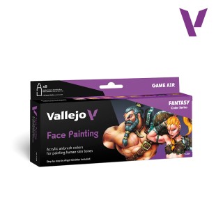 Набор красок Game Air "Face Painting" 72.204, 8 оттенков