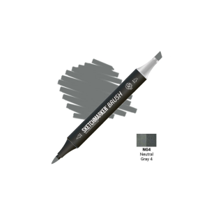 Маркер SketchMarker "Brush" NG4 Neutral Grey 4