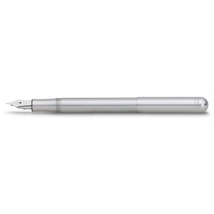 Ручка перьевая Kaweco "Liliput" B 1.1мм, Silver