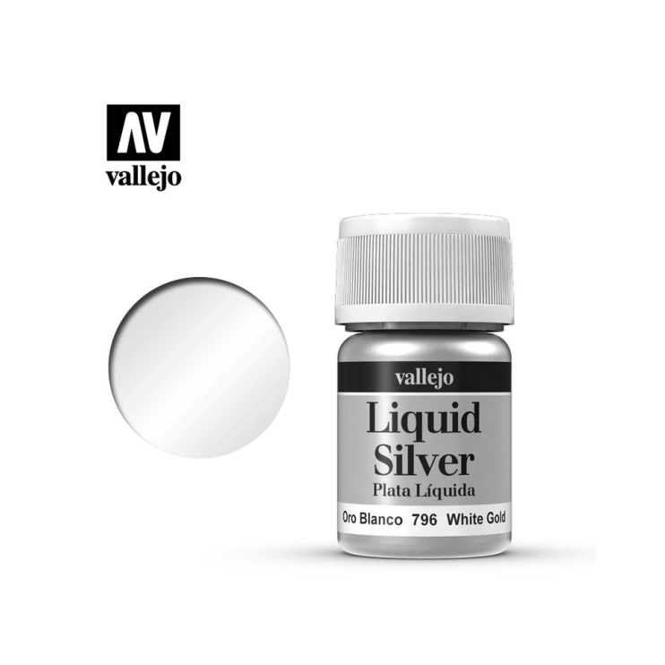 Жидкое золото "Liquid" 70.796 White Gold, 35 мл
