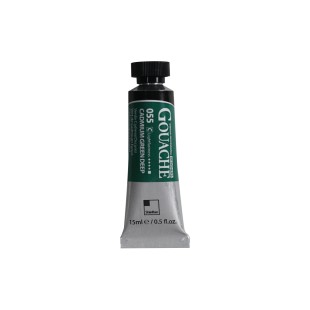 Гуашь Shinhan "Designers GOUACHE" №055(C) Cadmium green deep (Зеленый кадмий насыщенный), туба 15мл