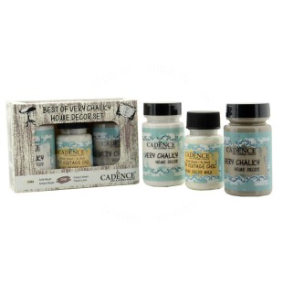 Набор меловых красок Cadence "Very Chalky Set 2" для создания легкого состаривания