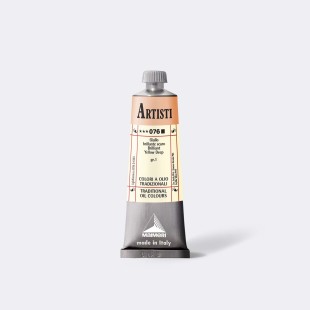 Краска масляная Maimeri "Artisti" 60мл, №076 Желтый яркий темный