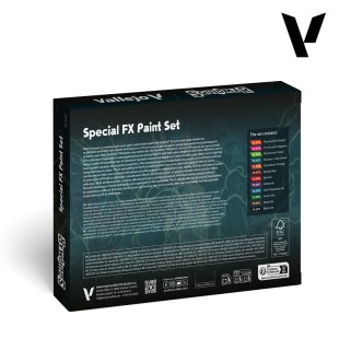 Набор 12 красок Vallejo Game Color "Special FX" для моделизма