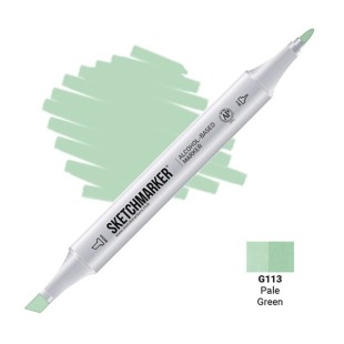 Маркер двусторонний Sketchmarker "Classic" G113 Бледно-зелёный