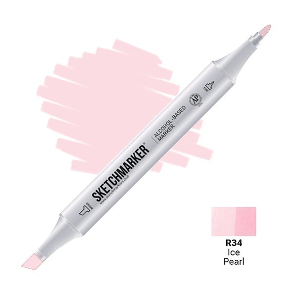Маркер двусторонний Sketchmarker "Classic" R34 Ледяная жемчужина
