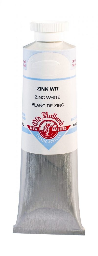 Акрил художественный "Old Holland" A602 Zinc White (Белила цинковые), 250мл