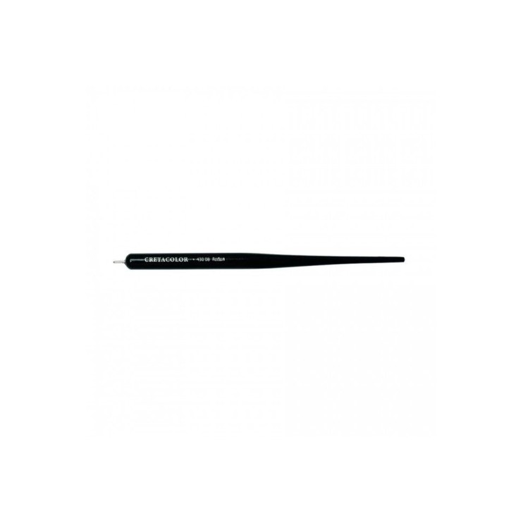Инструмент для техники граттаж "CRETACOLOR" черная ручка