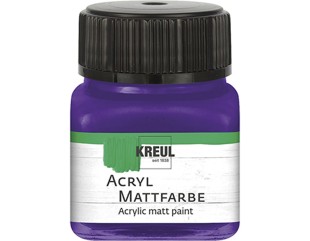 Акрил матовый Kreul "Acryl Mattfarbe" 75234 Violet (фиолетовый), 20 мл