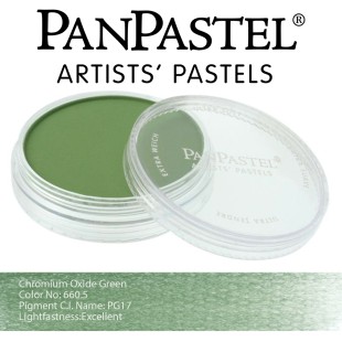 Пастель сухая "PanPastel" 660.5 Chromium Oxide Green (Окись хрома зеленая) PP26605