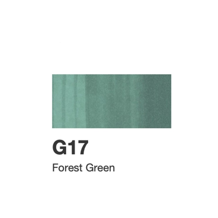 Спиртовые чернила Copic "INK" G17 Forest Green (12мл)