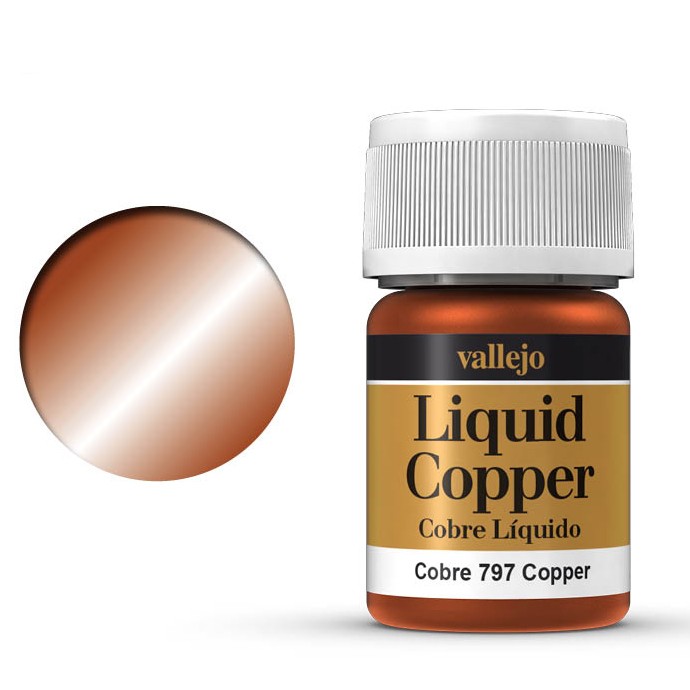 Жидкое золото "Liquid" 70.797 Copper, 35 мл