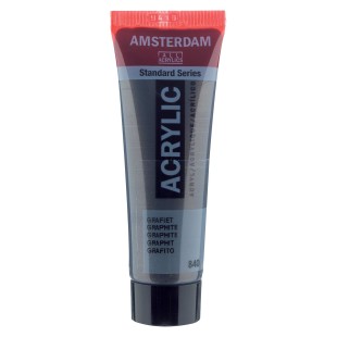 Краска акриловая "Amsterdam" №840 Графит /20мл