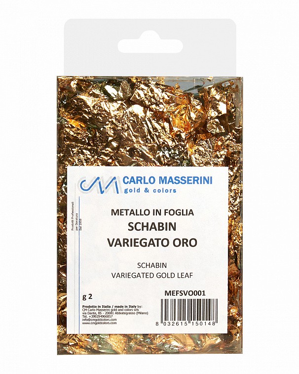 Поталь смятая Masserini "Schabin" разноцветная, 2гр