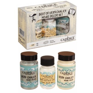 Набор меловых красок Cadence "Very Chalky Set 3" для создания легкого состаривания