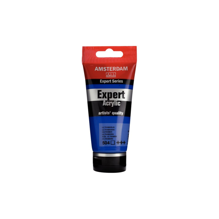 Краска акриловая "Amsterdam Expert" №504 Ультрамарин / 75мл