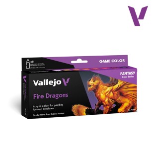 Набор красок Game Color "Fire Dragons" 72.196, 8х18 мл