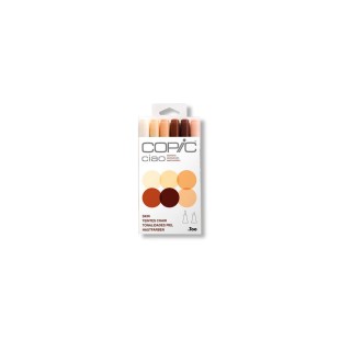Набор Copic Ciao "Skin Tones" 6 маркеров (телесные цвета)