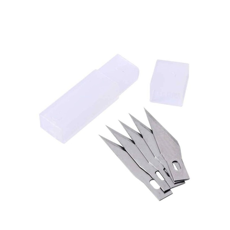 Набор сменных лезвий для ножа "Derwent" 5шт в пластик.упак (2301936)