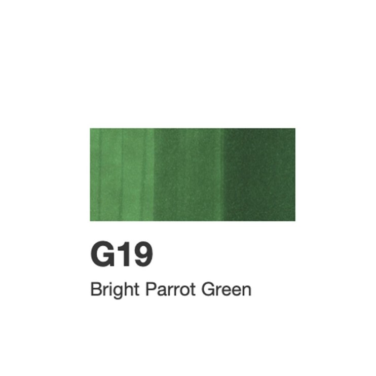 Спиртовые чернила Copic "INK" G19 Bright Parrot Green (12мл)