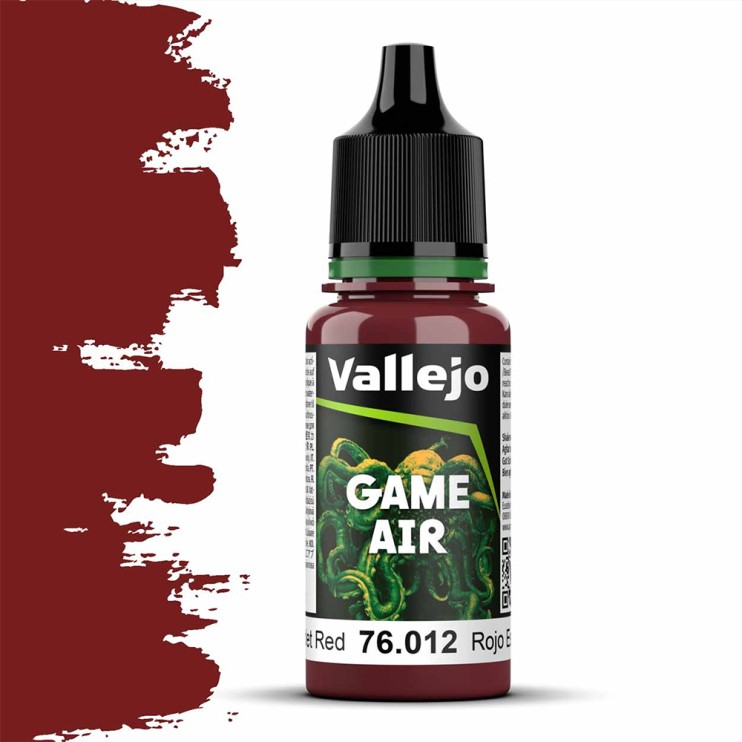 Краска для аэрографии "Game Air" 76.012 (Scarlet Red), 18 мл