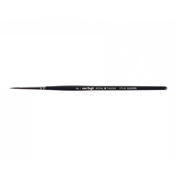 Кисть для рисования белка круглая Royal Talens "VanGogh 171" №2, ручка короткая