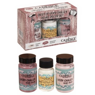 Набор меловых красок Cadence "Very Chalky Set 6" для создания легкого состаривания