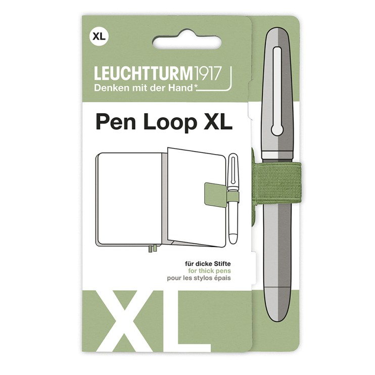 Петля самоклеящаяся для ручек Leuchtturm1917 "Pen Loop XL" Шалфей, 20мм (366146)