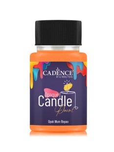 Краска по свечам Cadence "Opaque Candle Paint" 07 оранжевый, 50мл