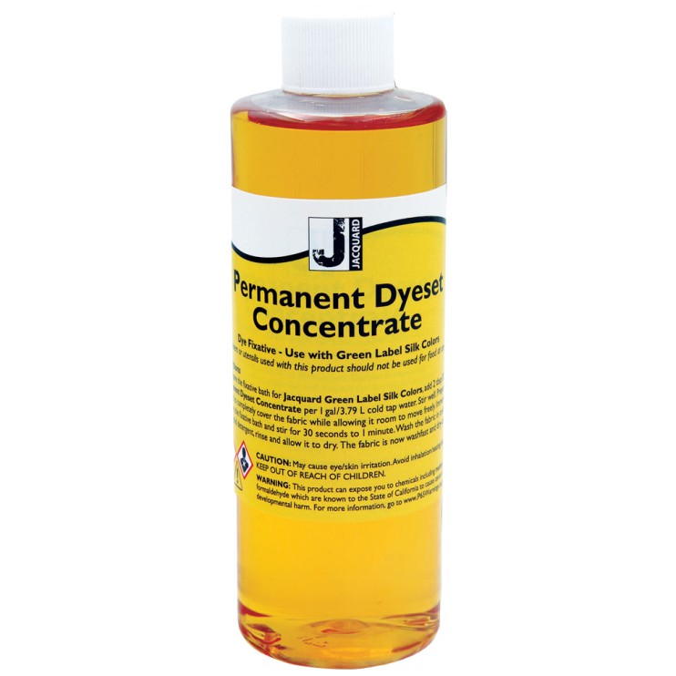 Закрепитель Jacquard "Permanent Dyeset Concentrate" для Green Label Silk Colors, 250мл