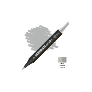 Маркер SketchMarker "Brush" NG7 Neutral Grey 7