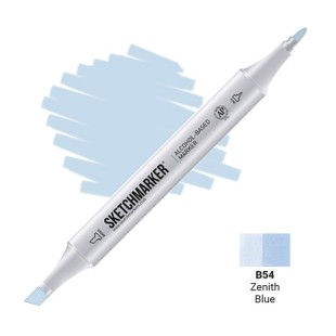 Маркер двусторонний Sketchmarker "Classic" B54 Синий зенит