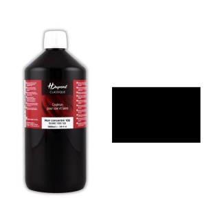 Краситель по шелку HDupont "Classique" 1000 мл, №100 Глубокий черный