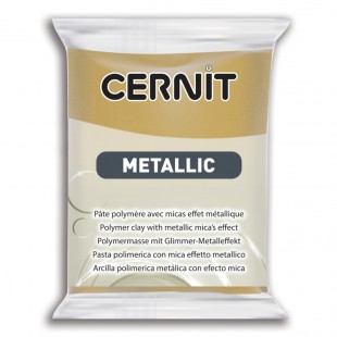 Полимерный моделин Cernit "Metallic" #053 темное золото, 56гр.