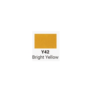 Маркер двусторонний Sketchmarker "Classic" Y42 Яркий желтый