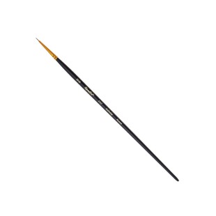 Колонок круглый укороченная вставка "Series 1117" №00 матовая длинная ручка