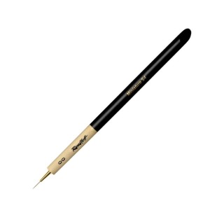 Синтетика круглая Roubloff "Miniature S1" №00, ручка скошенная утолщенная (имитация колонка)