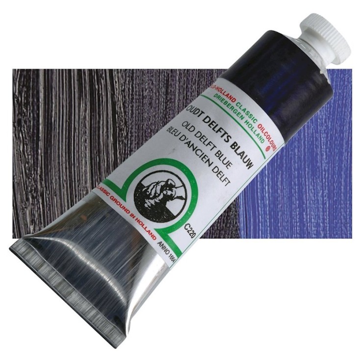 Масло Old Holland C220 Старый делфт синий/ 40мл.