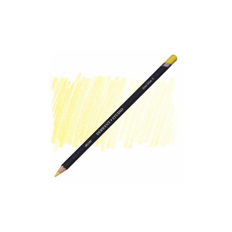 Карандаш цветной Derwent "Studio" №05 Желтый соломенный (32105)