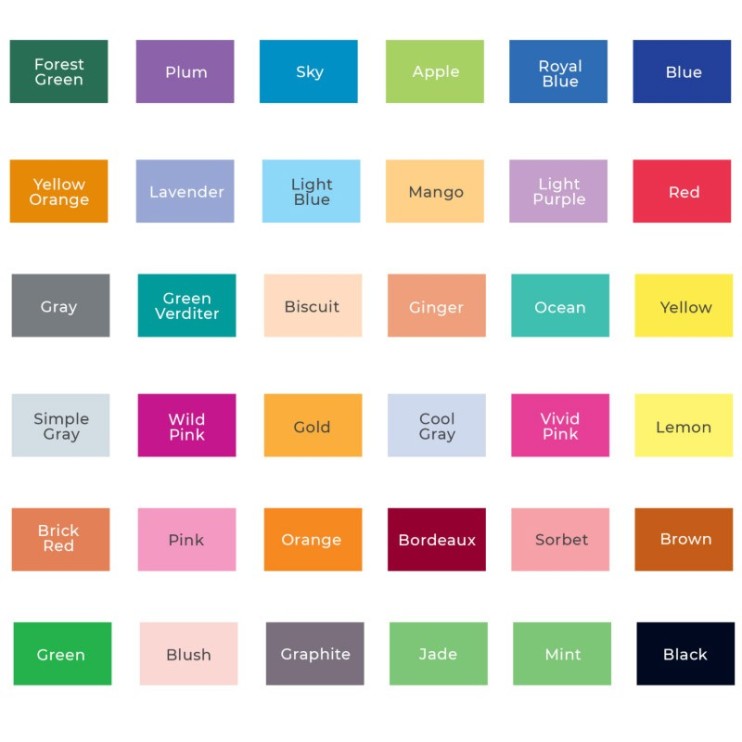 Набор капиллярных ручек Sketchmarker "Artist fine pen" 36 цветов, Set A