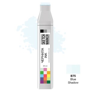 Чернила спиртовые Sketchmarker B75 Синяя тень, 20 мл